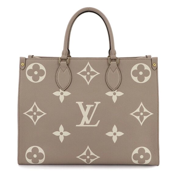 LOUIS VUITTON Bicolor Monogram Empreinte Onthego MM Tote Bag M45494 90284115 - Picture 1 of 11
